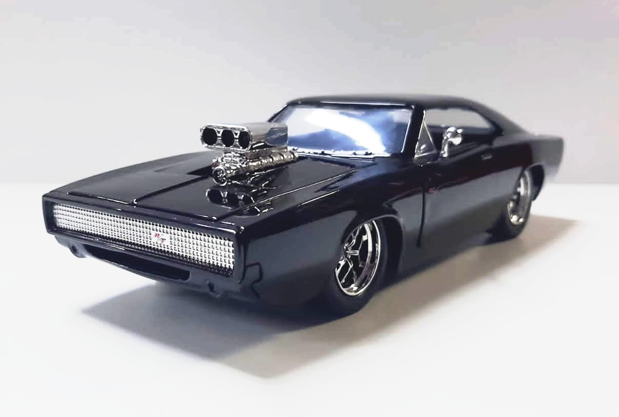 Miniatura Dodge Charger R T Do Toreto Velozes E Furiosos Escala 1 24