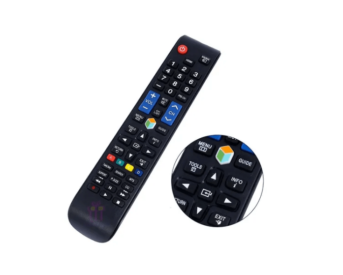 Controle Remoto Sam 588A Compatível Com Tv Samsung Smart