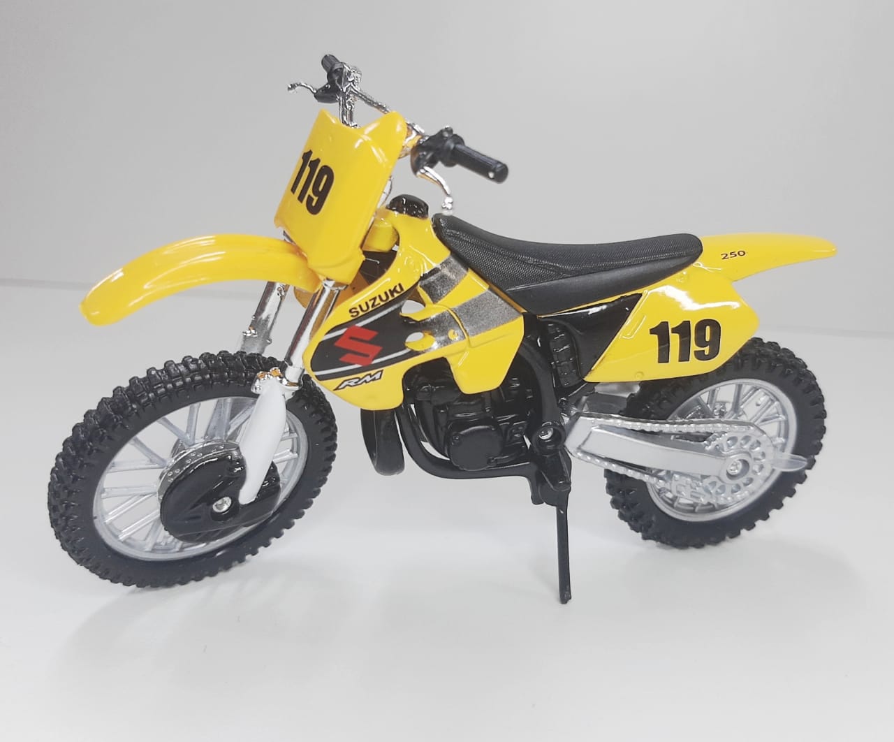 Miniatura Moto Yamaha Ttr 250 Trilha Motocross 1/18