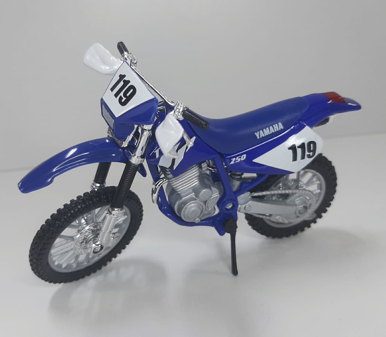 Miniatura Moto Yamaha Ttr 250 Trilha Motocross 1/18