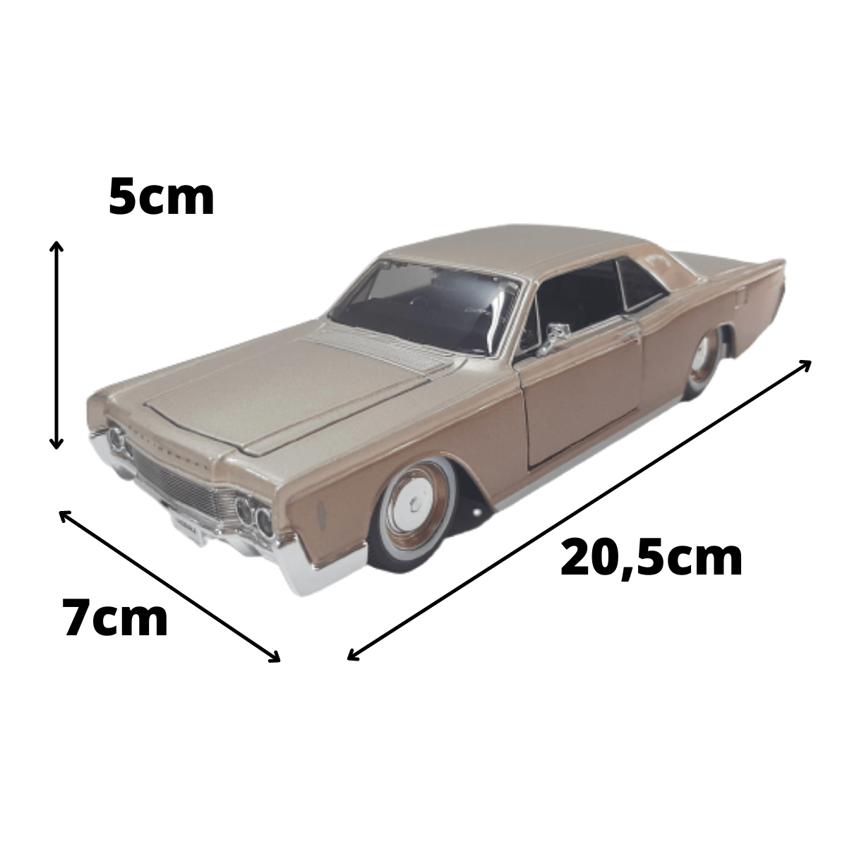 Mini 1/26 Lincoln Continental 1966 - Miniatura Escala 1/26