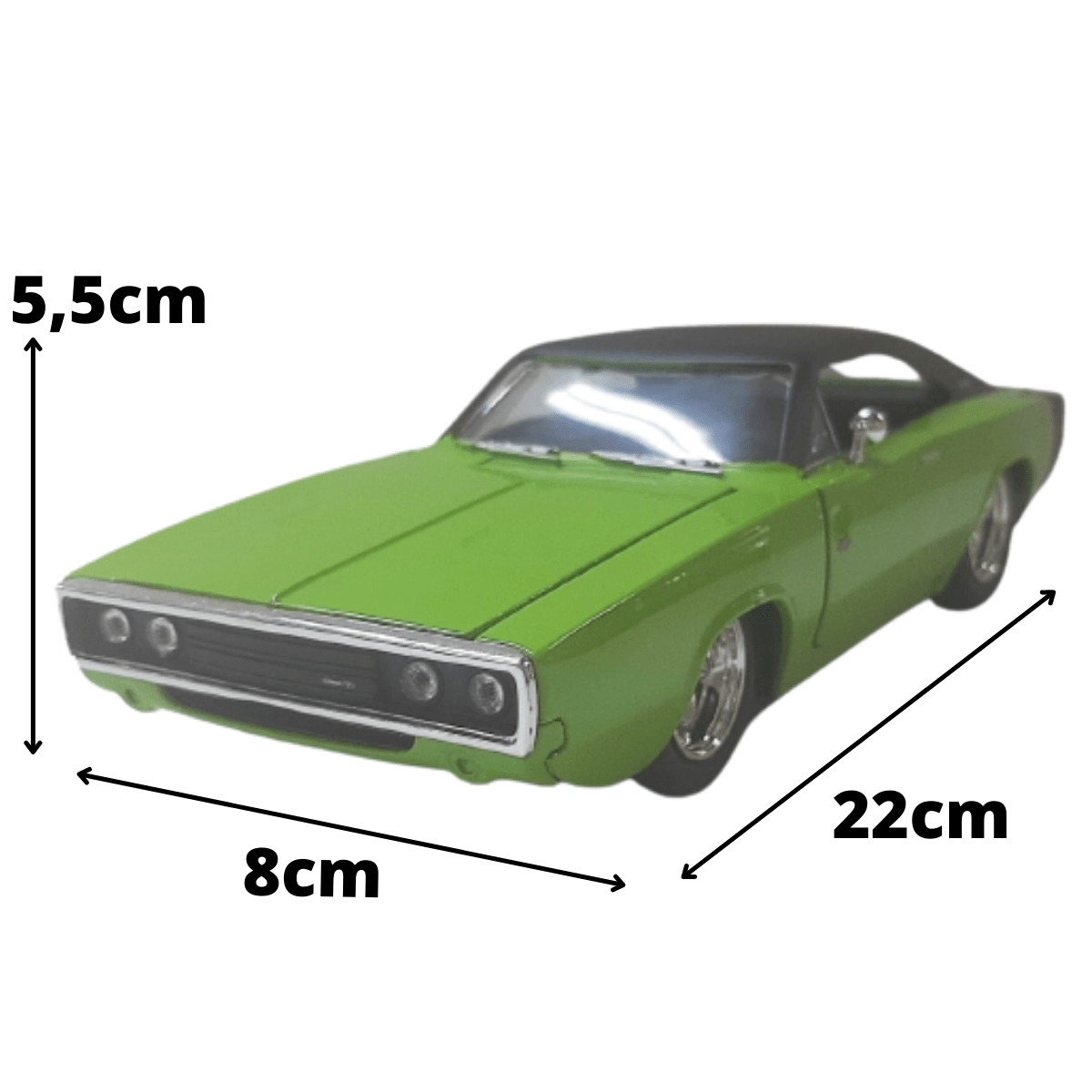 Miniatura 1970 Dodge Charger Escala 1/24