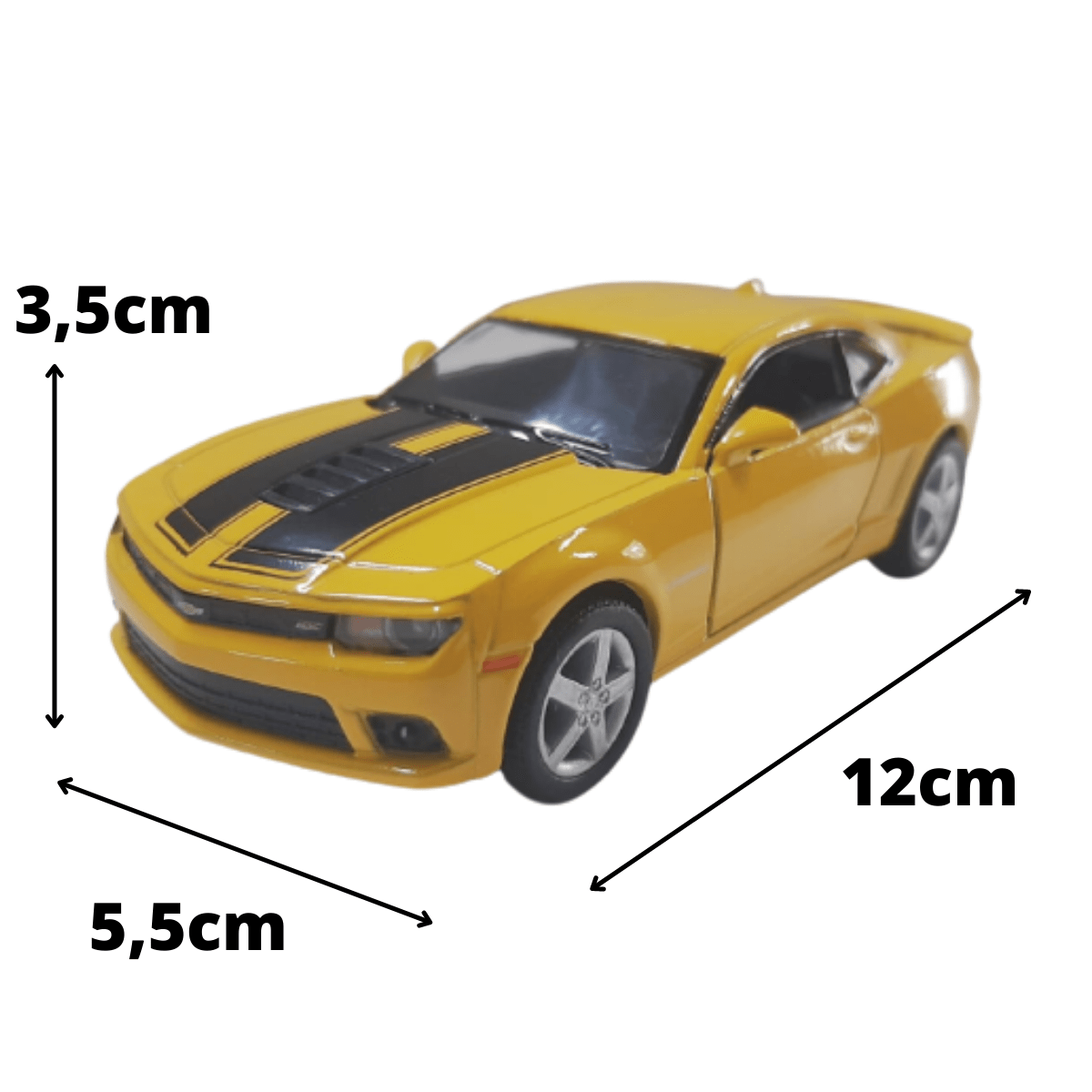 Mini 1/38 2014 Chevrolet Camaro - Miniatura Escala 1/38