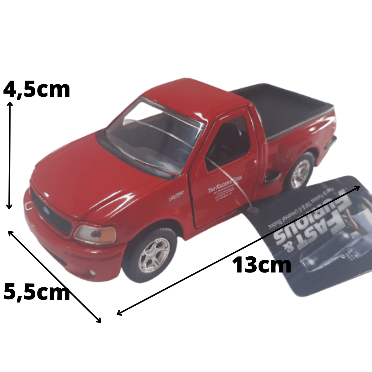 Miniatura 1999 Ford Braian F150 SVT Lightning Velozes e Furiosos Escala 1/32