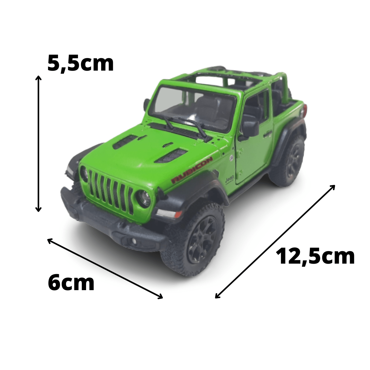 Mini 1/34 Jeep Wrangler