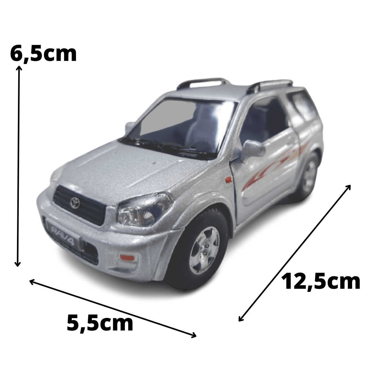 Mini 1/32 Toyota Rav4 - Miniatura Escala 1/32