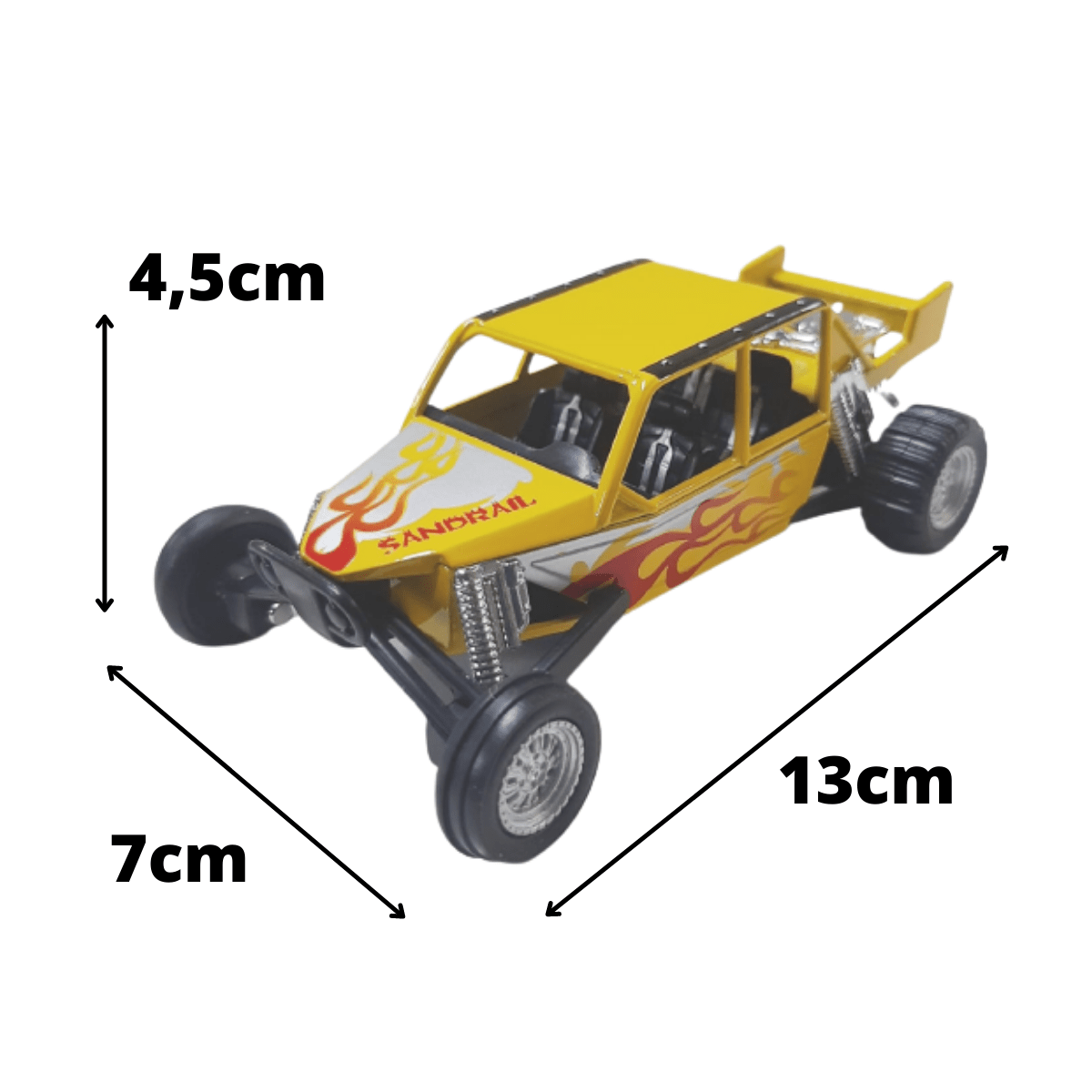 Mini 1/32 Turbo Sand Rail - Miniatura Escala 1/32