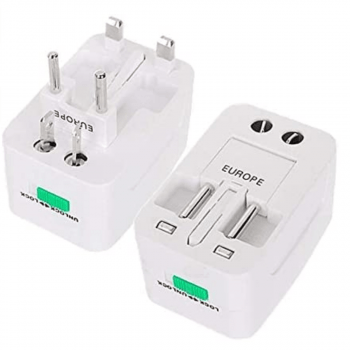 Adaptador Tomada Universal Padrão 150 Países Viagem Bivolt