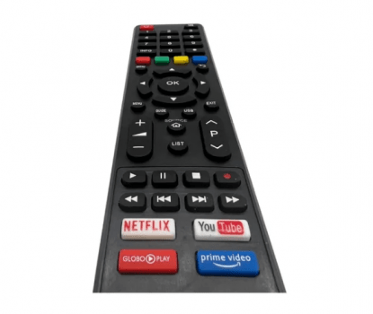 Controle Remoto 9028 Para Smart Tv Philco Ptv32g52s Netflix Youtube