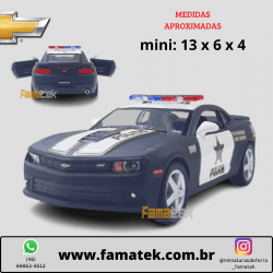 Mini 1/36 2014 Chevrolet Camaro Policial