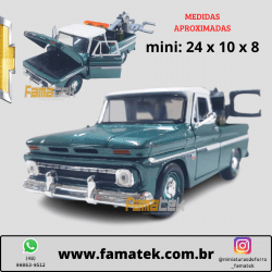 Mini 1/24 1966 Chevrolet Pickup C10 - Miniatura Escala 1/24