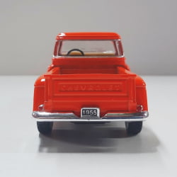 Miniatura 1/32 1955 Picape Chevy Laranja Chamas - Camionete Pickup