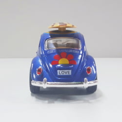 Mini 1/32 1967 Fusca Volkswagen Beetle Com Prancha - Miniatura Escala 1/32