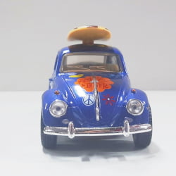 Mini 1/32 1967 Fusca Volkswagen Beetle Com Prancha - Miniatura Escala 1/32