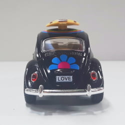 Mini 1/32 1967 Fusca Volkswagen Beetle Com Prancha - Miniatura Escala 1/32