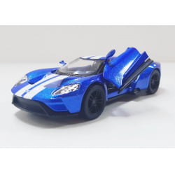 Mini 1/38 - 2017 Ford GT - Miniatura de Ferro Escala 1/38