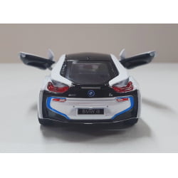 Mini 1/36 BMW I8 Azul - Miniatura Escala 1/36