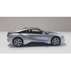 Mini 1/36 BMW I8 Azul - Miniatura Escala 1/36