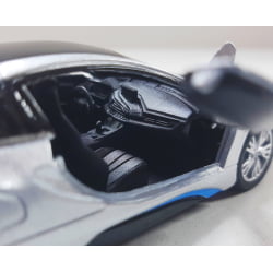 Mini 1/36 BMW I8 Azul - Miniatura Escala 1/36