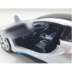 Mini 1/36 BMW I8 Azul - Miniatura Escala 1/36