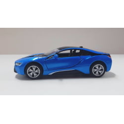 Mini 1/36 BMW I8 Azul - Miniatura Escala 1/36