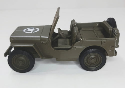 Mini 1/38 Jeep Willys Armor Squad 1941 Militar