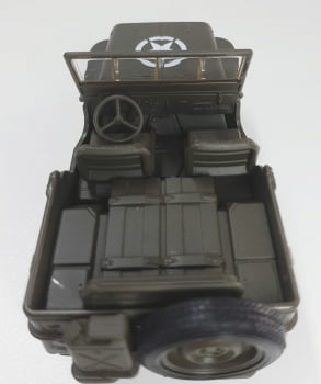 Mini 1/38 Jeep Willys Armor Squad 1941 Militar