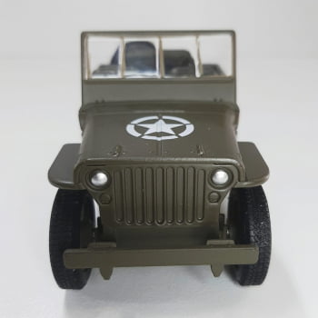 Mini 1/38 Jeep Willys Armor Squad 1941 Militar