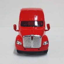 Miniatura de Ferro Cavalo Kensworth T700 Vermelho Escala 1/68