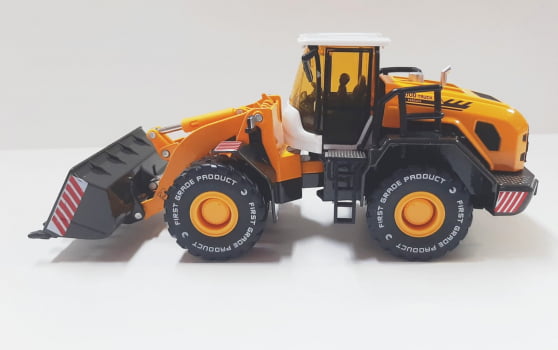 Miniatura de Ferro Escavadora Volvo Escala 1/50 Construção