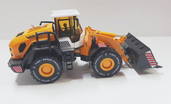 Miniatura de Ferro Escavadora Volvo Escala 1/50 Construção