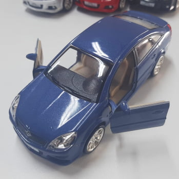 Miniatura de Ferro Opel Vectra Opc Azul 14cm Escala Modelo