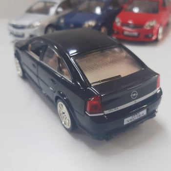 Miniatura de Ferro Opel Vectra Opc Preto 14cm Escala Modelo