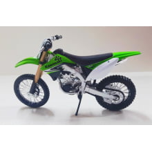 Miniatura Escala 1/12 Moto Motocross KAWASAKI KXTM 450F