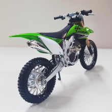 Miniatura Escala 1/12 Moto Motocross KAWASAKI KXTM 450F