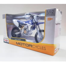 Miniatura Escala 1/12 Moto Motocross YAMAHA YZ450F