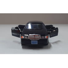 Miniaturas de Ferro 1999 Lincoln Town Limosine Car Stretch Limo Azul Escala 1/52