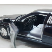 Miniaturas de Ferro 1999 Lincoln Town Limosine Car Stretch Limo Azul Escala 1/52