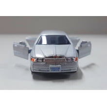 Miniaturas de Ferro 1999 Lincoln Town Limosine Car Stretch Limo Prata Escala 1/52