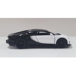  Miniatura de Ferro Bugatti Chiron Sportster Branco Escala 1/38