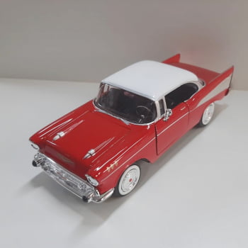 Miniatura 1957 Chevy Bel Air Escala 1/24