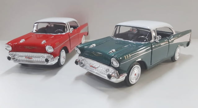 Miniatura 1957 Chevy Bel Air Escala 1/24