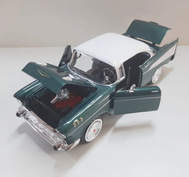 Miniatura 1957 Chevy Bel Air Escala 1/24