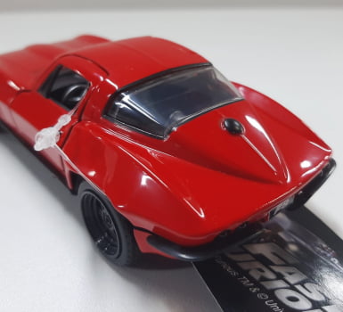 Miniatura 1966 Chevy Letty Corvette Velozes e Furiosos Escala 1/32