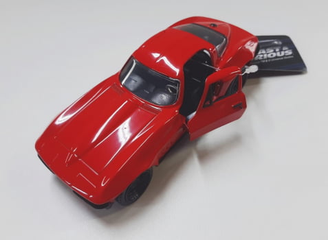 Miniatura 1966 Chevy Letty Corvette Velozes e Furiosos Escala 1/32