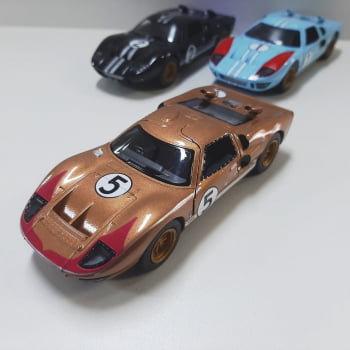 Mini 1/32 1966 Ford GT40 MKII Corrida - Miniatura Escala 1/32