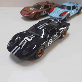 Mini 1/32 1966 Ford GT40 MKII Corrida - Miniatura Escala 1/32