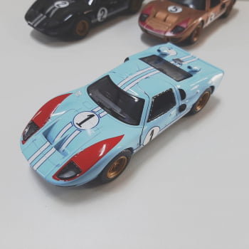 Mini 1/32 1966 Ford GT40 MKII Corrida - Miniatura Escala 1/32