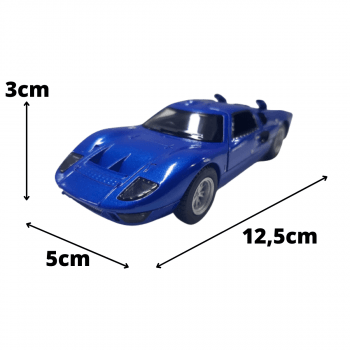 Mini 1/32 1966 Ford GT40 MKII - Miniatura Escala 1/32