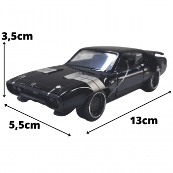 Miniatura 1971 Plymouth Dom /Toretto GTX Velozes e Furiosos Escala 1/32